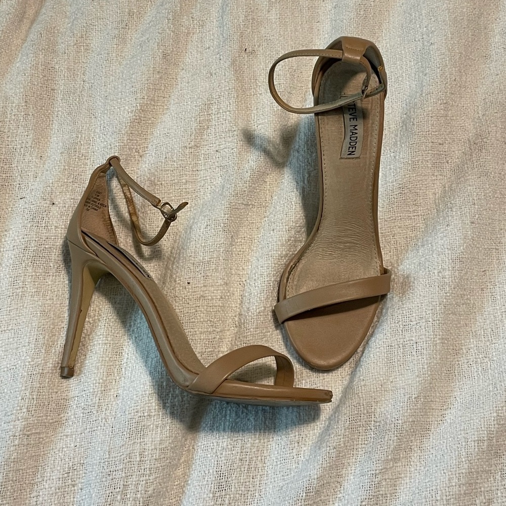 Steve Madden Nude Stilettos